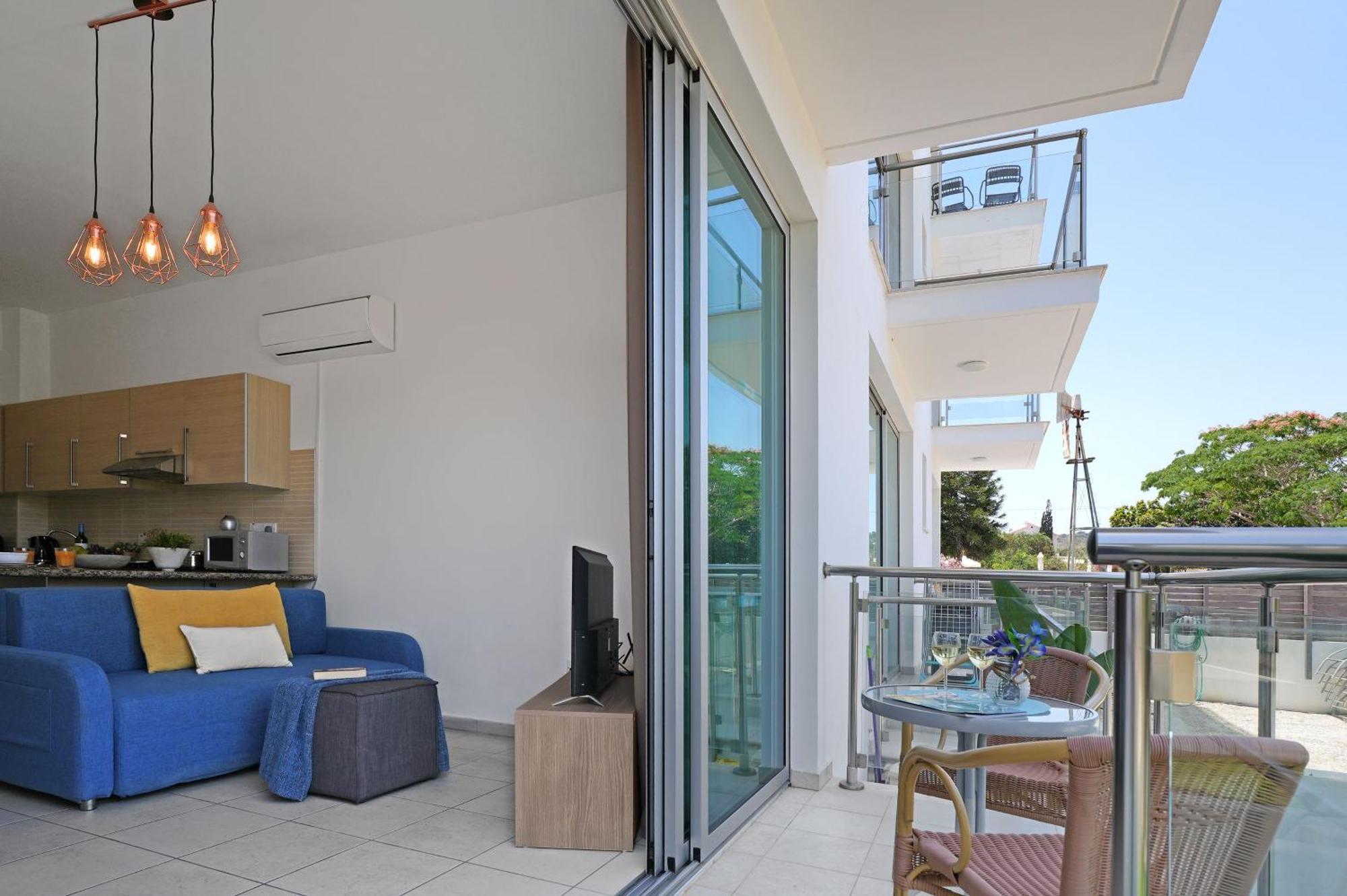 Meryl - Coralli Beachfront Apartment Protaras Exterior foto